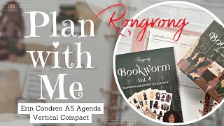 PLAN WITH ME  Erin Condren A5 Compact Vertical LifePlanner  Erin Condren A5 Agenda  92324 [upl. by Halfon]