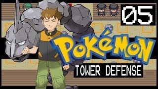 POKEMON TOWER DEFENSE WALKTHROUGH  PEWTER CITY GYM [upl. by Aernda336]