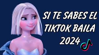 SI TE SABES EL TIKTOK BAILA 2024 [upl. by Imaon400]