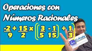 Operaciones con Números Racionales  Suma Resta Multiplicación de Fracciones [upl. by Vareck932]