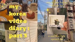 solo traveling in korea vlog pt 3  last stops before the end of the trip [upl. by Nyahs245]