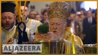 🇺🇦🇷🇺Ukraine Orthodox Christians mark independence from Russian branch  Al Jazeera English [upl. by Brighton]