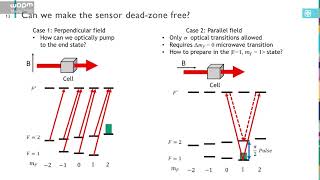 WOPM 2019  10  Kaleb Campbell – Towards a pulsed deadzone free gradiometer in Earth’s field [upl. by Annahsar829]