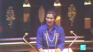 1974 Simone Veil Discurso Aborto [upl. by Mukerji]