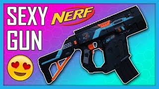 Cool Nerf Gun Mod  Nerf Stryfe Cosmetic Mod  WORKER Kriss Vector Kit [upl. by Hsak346]