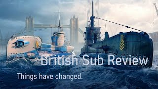 World of Warships  How to play the British Subs update [upl. by Stalder]