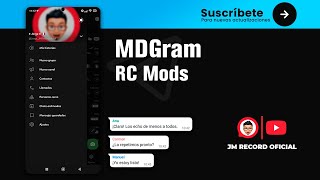 🆙 NUEVO MDGRAM Messenger v205F RC Mods📢 TELEGRAM CON ESTILO MATERIAL DESING ✔ ULTIMA VERSION 2024 [upl. by Coy91]