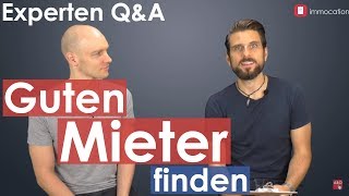 Mieter finden und prüfen So gehts [upl. by Neffets]