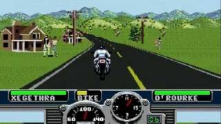 Road Rash 1 Level 5 Race 2 Wreck [upl. by Eecyaj]