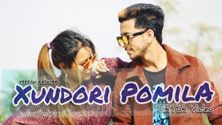 Xundori Pomila  Tiktok cover  Deep Jyoti kashyap  Pangkhi  Vreegu kashyap  shorts [upl. by Shargel408]