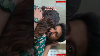 Kiss Romance Scene Hi Naana Movie  Nani  Mrunal Thakur  kiss scene  Romance Scene [upl. by Amekahs]