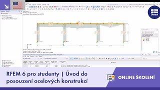 EN RFEM 6 pro studenty  Úvod do posouzení ocelových konstrukcí  6112024 [upl. by Sutit]