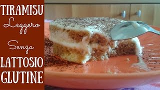 TIRAMISÙ light senza glutine e lattosio  Polvere di Riso [upl. by Lhadnek]