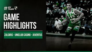 Zalgiris  Uniclub Casino – Juventus  Game Highlights  20211121 [upl. by Ennagrom396]