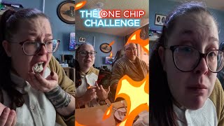 The One Chip Challenge  Kayleigh Makes A Grave Mistake 🔥🥵😰 [upl. by Joella]