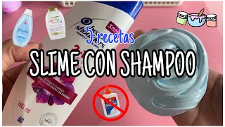 Cómo Hacer SLIME con SHAMPOO 🧴✨ ¡Probamos 5 Recetas [upl. by Airamzul117]