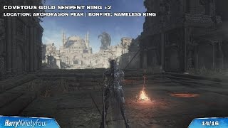 Dark Souls 3  All 2 Ring Locations New Game Rings [upl. by Dietz412]