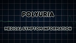 Polyuria Medical Symptom [upl. by Eelimaj559]