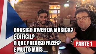 CONSIGO VIVER DA MÚSICA EM LONDRES parte1 [upl. by Simonsen]