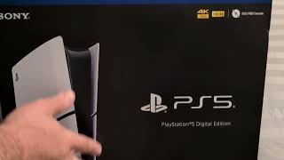 PS5 Slim Digital Edition Unboxing [upl. by Ahs]