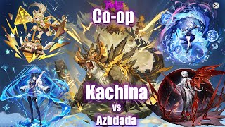 Random coop Kachina Furina Yelan amp Arlecchino vs Azhdada [upl. by Otsedom]