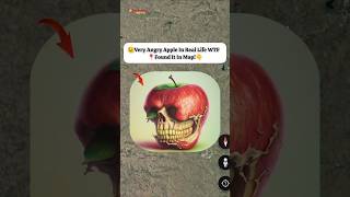 Very Angry Apple In Real Found On Google Map And Earth shorts mappoint [upl. by Pascoe]