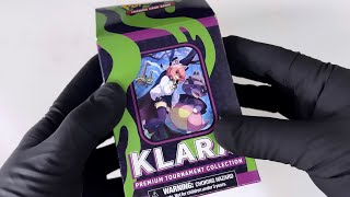 Unboxing Klara Premium Tournamet Collection Pokemon TCG [upl. by Neel]