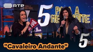 Inês Lopes Gonçalves canta quotCavaleiro Andantequot com Rita Guerra  5 Para a MeiaNoite  RTP [upl. by Tiffie402]