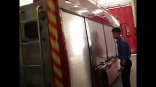 TV001 香港消防處 去車廣播 Hong Kong Fire Call Announcement [upl. by Bonner134]