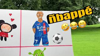 Futbolista mbappé en la Competencia de ñiñujos 🤨😂😆 [upl. by Noseyt758]