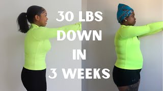 Weight Loss Journey 3 Detox Drinks That HELPED Me Lose 30 lbs In 3 Weeks  PART1  Chazslifestyle [upl. by Orban]