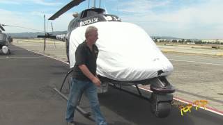 CA Pop Top  Bell 206 Helicopter Cover [upl. by Naibaf]