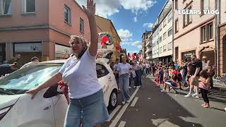 PART 8 Backfischfest Parade 2024 in Worms A Spectacular Display of Tradition and Community Made wi [upl. by Spoor]