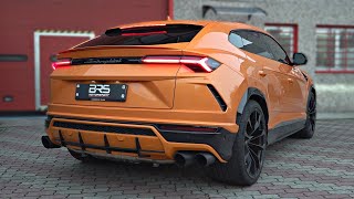 Lamborghini Urus with Capristo Exhaust BRUTAL V8 Sounds  Revs OnBoard Accelerations amp More [upl. by Enylhsa]