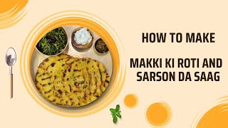 Sarsonka saag recipe makki roti cookingshooking [upl. by Ardnuassak890]