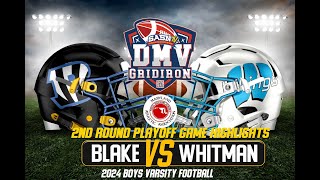 Blake Bengals Vs Whitman Vikings Playoff Game Highlights [upl. by Nangem]