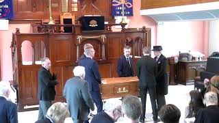 First Presbyterian Church Cookstown 21 May 2024 Funeral Service  Harold Leonard [upl. by Dutchman]