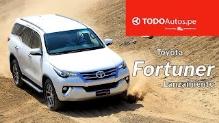 ¡Ya llegó la renovada Toyota Fortuner 2016  TODOAutospe [upl. by Spevek]