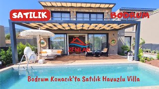 BODRUMDA SATILIK VİLLA Bodrum Konacıkta Satılık Villa [upl. by Arte]