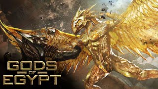 Horus vs Set Final Battle Scene  Gods of Egypt [upl. by Sammy]