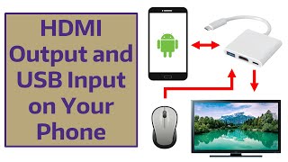 HDMI Output and USB Input on Your Phone [upl. by Sellihca]