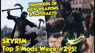 Skyrim Top 5 Mods of the Week 295 Xbox Mods [upl. by Ludwigg107]