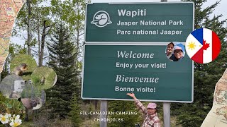 Canada  Wapiti Campground  Jasper National Park camping explore wildlife adventure canada [upl. by Onileba]