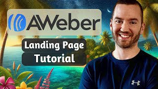 Aweber Landing Page Tutorial 2024 How To Create A Landing Page With Aweber [upl. by Gillman]