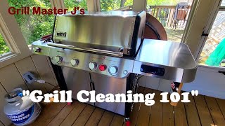 Grill Master Js quotGrill Cleaning 101quot [upl. by Weiss618]