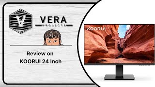 Review on KOORUI 24 Inch Full HD 1920 x 1080p A HOT New Gaming Monitor [upl. by Benedic]