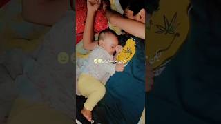 Baby sleeping 😴shorts ytshorts babysleeping [upl. by Nie]