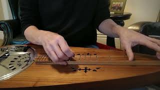 Red is the Rose on resonator dulcimer [upl. by Whit]