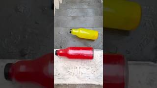 Breaking glass bottlesCrushing Crunchy and Soft things shorts asmr satisfying sleep experiment [upl. by Sibbie]