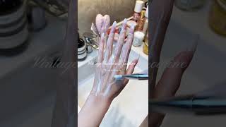 🩰🛁🦢ASMR Handcare routine nailcare facial selfcare asmr nightroutine aesthetic cleangirl [upl. by Sinclare]